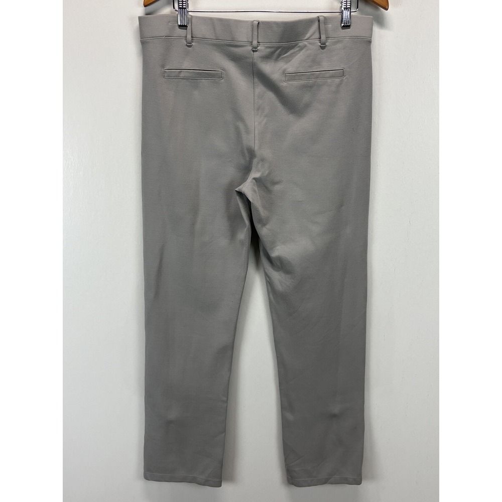 Betabrand Dress Yoga Pants Womens XLarge Straight Leg Gray Workwear Career - Picture 3 of 6